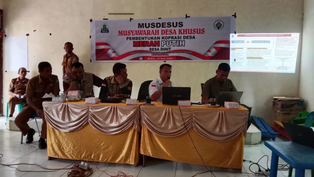 Kegiatan Pembentukan Koperasi Merah Putih